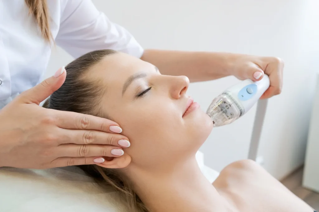 laser toning — refine and stabilise pigment